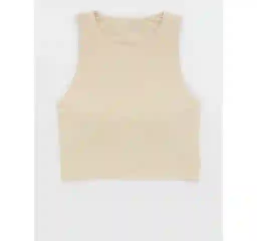 Top Deportivo Beige Talla Medium American Eagle