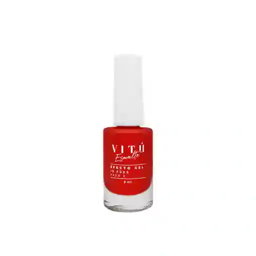 Vitú Esmalte de Uñas Gel Rojo 2