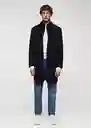 Abrigo Uriel Navy Talla XL Hombre Mango