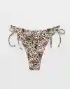 Panti de Bikini Aerie Beige Talla: MEDIUM 5670158 American Eagle