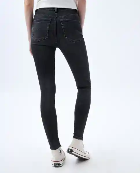 Jean Mujer Negro Talla 10 332F702 Americanino