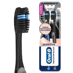 Cepillo de Dientes Oral B Indicator Negro 2 Und