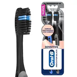 Cepillo de Dientes Oral B Indicator Negro 2 Und