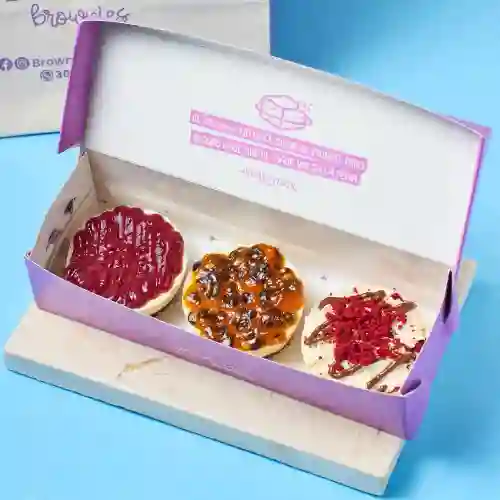 Caja X3 Cheesebrownie