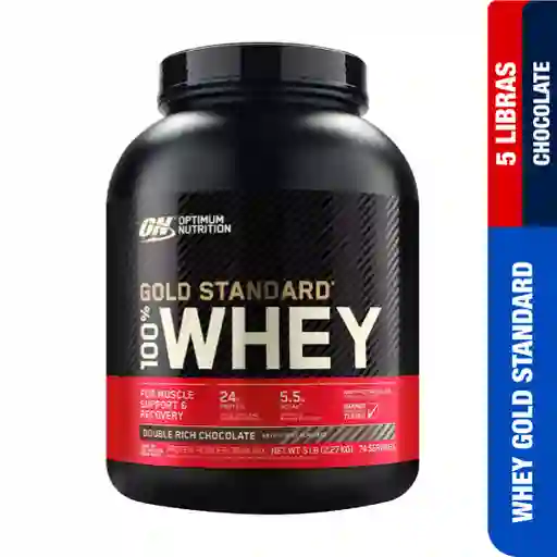 Optimum Nutrition Whey Gold Standard 100% 5 LbChocolate