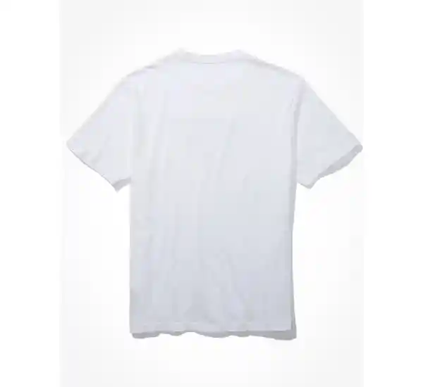 Camiseta Hombre Color Blanco Talla X-SMALL American Eagle