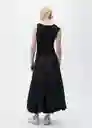 Top Meli Negro Talla M Mujer Mango