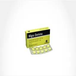 Migra Dorixina (125 mg/1 mg) 10 Comprimidos