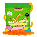 Goma de Gelatina Sin Azúcar Gusanitos Supermundo 15 g