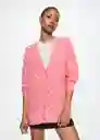 Cardigan Veruska Rosa Talla L Mujer Mango