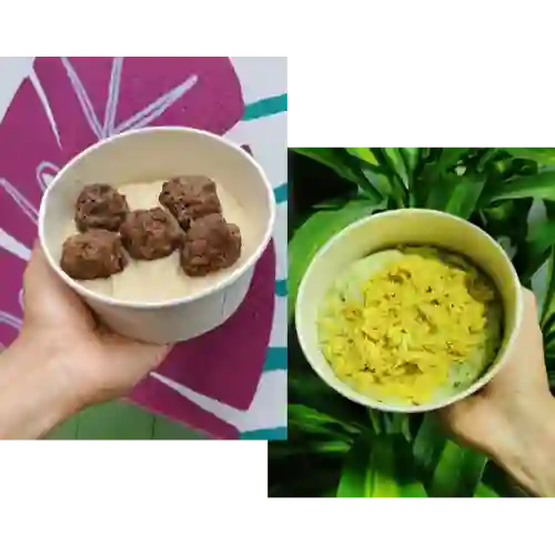 Combo Pure Clásico / Puré Espinaca