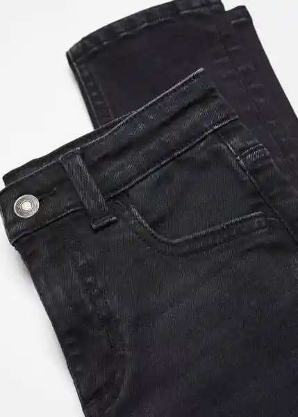 Jean Skinny Tejano Negro Talla 14 Niños Mango