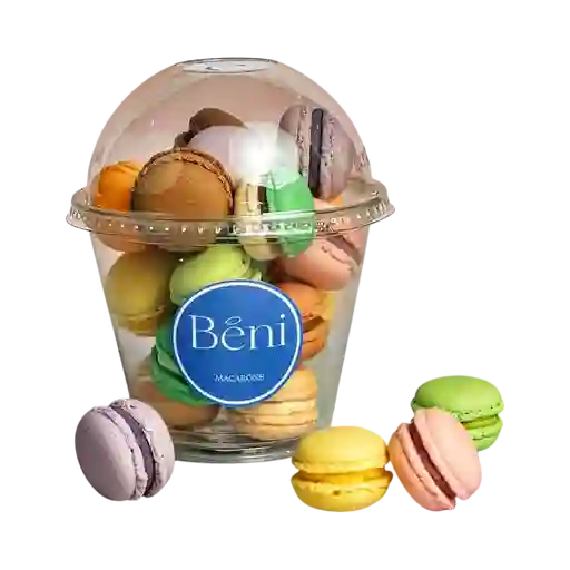 Vaso de Minimacarons