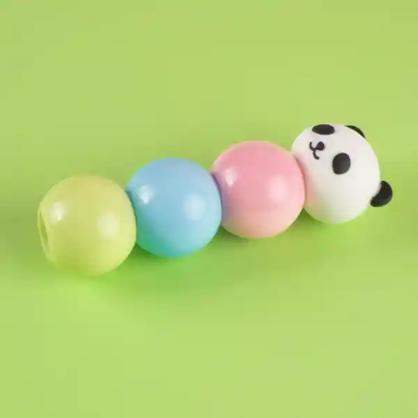 Resaltador en Bolitas de Colores Panda de China Miniso