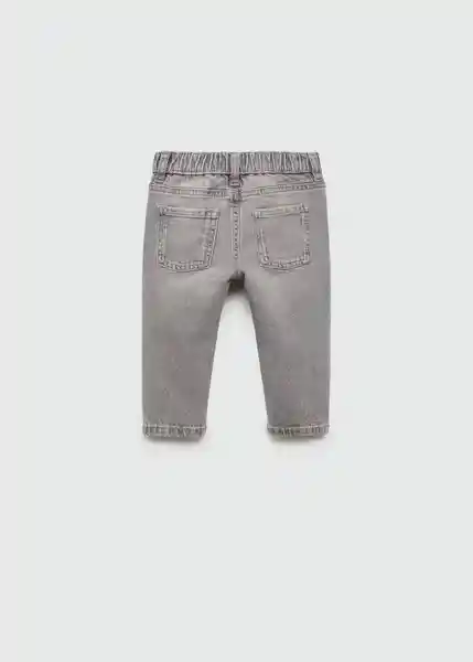 Jean Xavin Tejano Gris Talla 70 Niños Mango