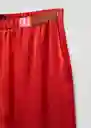 Pantalón Rothko-w Rojo Talla XS Mujer Mango