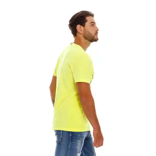 Pilatos Camiseta Manga Corta Presence Amarillo Neón Talla L