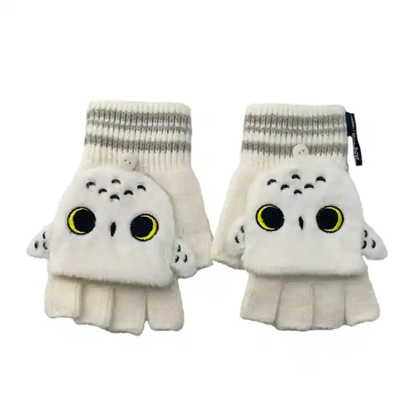 Guantes de Invierno Serie Harry Potter Hedwig Miniso