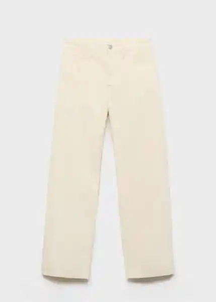 Jean Betp Offwhite Talla 32 Mujer Mango