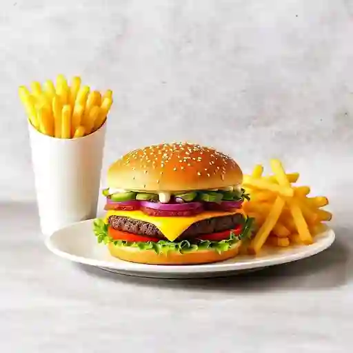 Hamburguesa La Vallenata