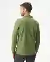 Camiseta Long Sleeve Polo Verde Loden Oscuro T L Chevignon