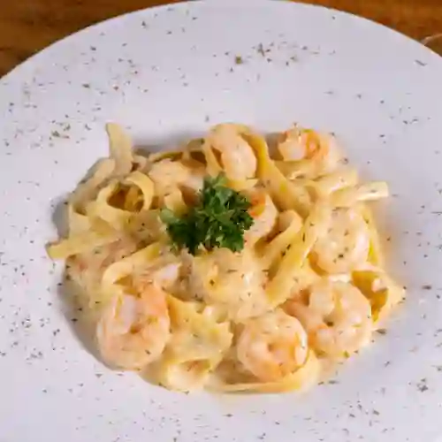 Pasta con Camarón