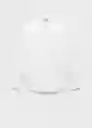 Camisa Emotion Blanco Talla M Hombre Mango