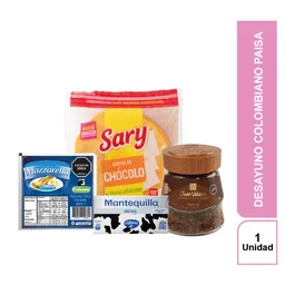 Combo Desayuno Colombiano Paisa