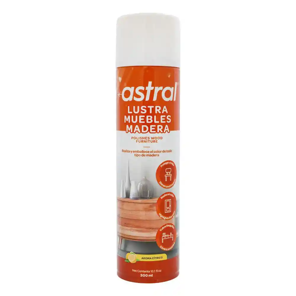 Astral Lustramuebles Crítico Spray