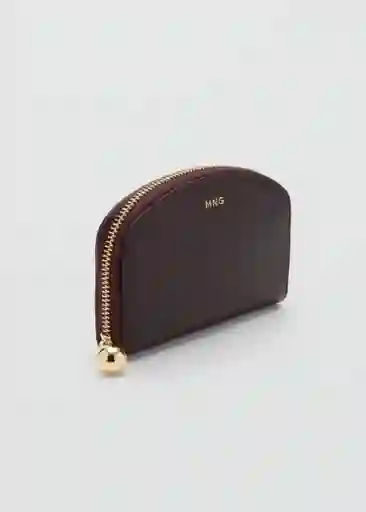 Billetera M Capuleto Chocolate Talla 99 Mujer Mango