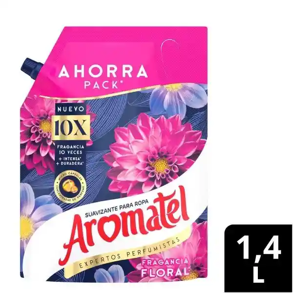 Aromatel Suavizante Floral 10x Más Fragancia