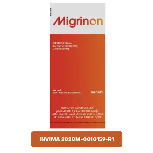 Migrinon (300 mg / 30 mg / 30 mg) 