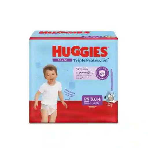 Huggies Pañal Triple Protección Pants Etapa 4/XG