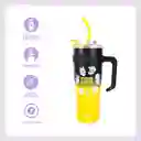 Vaso de De Pared Simple Con Asa Serie Bt21 Amarillo Miniso