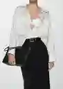 Camisa Zaro Blanco Talla S Mujer Mango