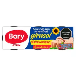 Bary Pack Lomo de Atún Aceite