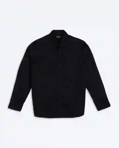 Camisa Hombre Negro Sombrio Ultraoscuro Talla XL 89353 Rifle