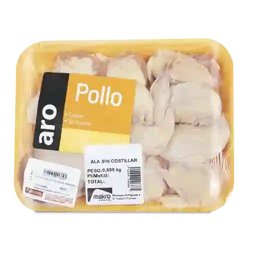 Aro Ala de Pollo Sin Costillar Standard