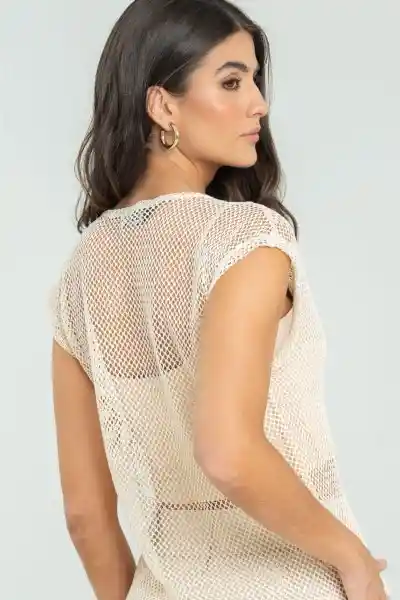 Blusa Malena Color Marfil Talla XL Ragged