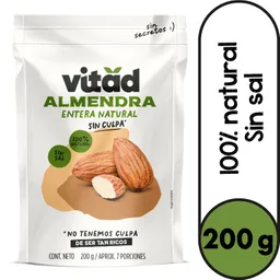 Vitad Almendra Entera Natural