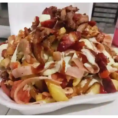 Salchipapa Mixta 3 Personas