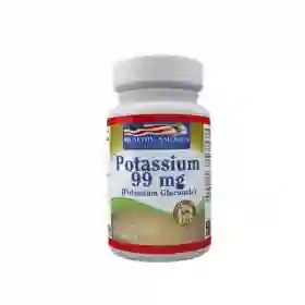 Healthy America Suplemento Dietario Potassium (99 mg)