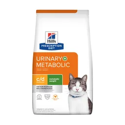 Hills Alimento Seco C/D Multicare + Metabolic Urinario Gato