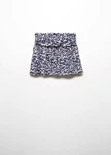 Falda Lia Navy Talla 14 Niñas Mango