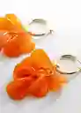 Pendientes Ana Naranja Talla 99 Mujer Mango