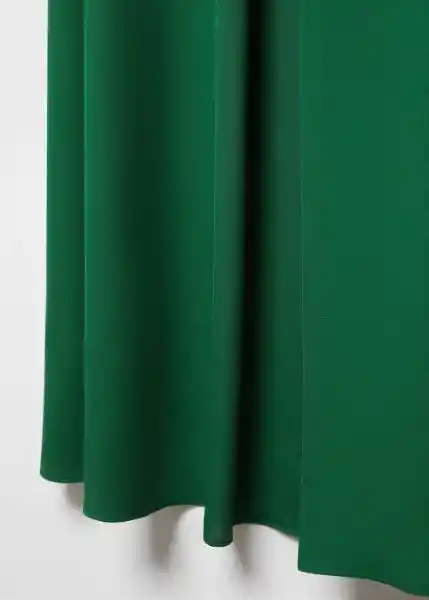 Vestido Linda-A Verde Talla XS Mujer Mango