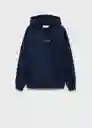 Buzo Sudadera Lazy Navy Talla 18 Teen Niñas Mango