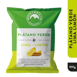 Monter Rojo Platanos Verdes Lima Limon 100gr