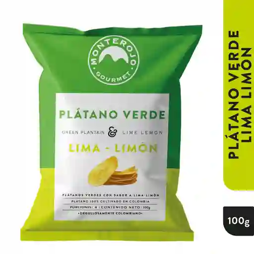 Monter Rojo Platanos Verdes Lima Limon 100gr