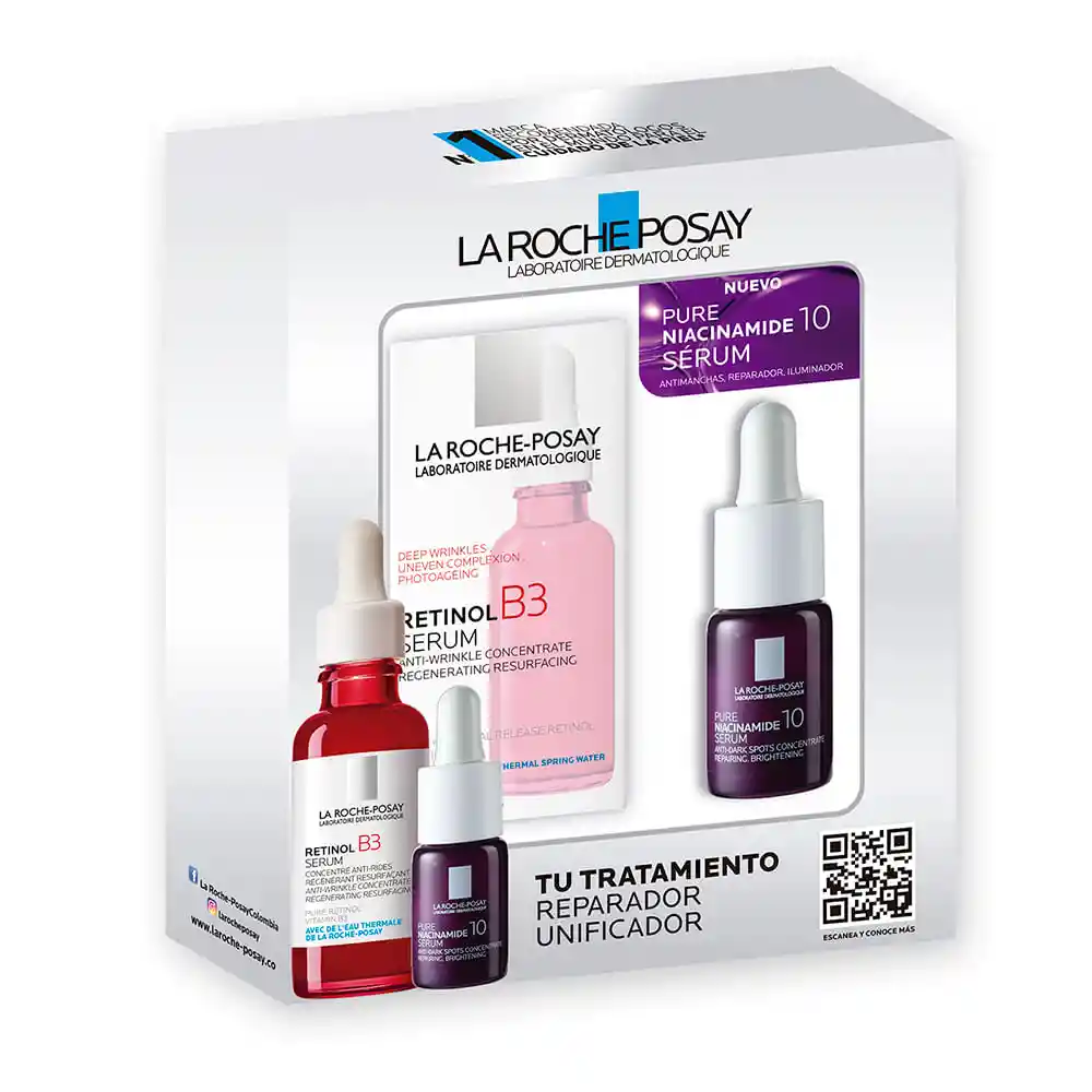 La Roche-Posay Kit Retinol B3 + Sérum Niacinamida Mini 10